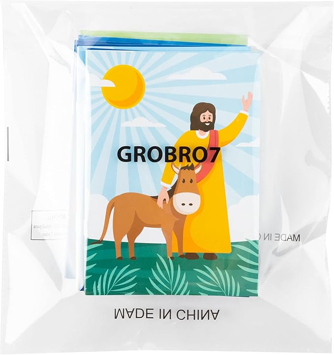 GROBRO7 24Pcs Christian Bible Coloring Books for Kids DIY Art Drawing Book with Angels Priests Churches Candles Crosses Patterns Color Booklets for Sunday School Classroom Rewards Goodie Bag