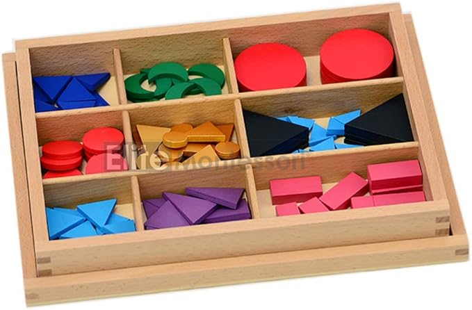 Elite Montessori Basic Wooden Grammar Symbols with Box