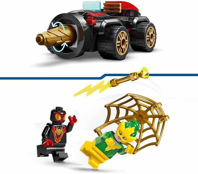 Lego Team Spidey Drill Spinner Vehicle Set 10792