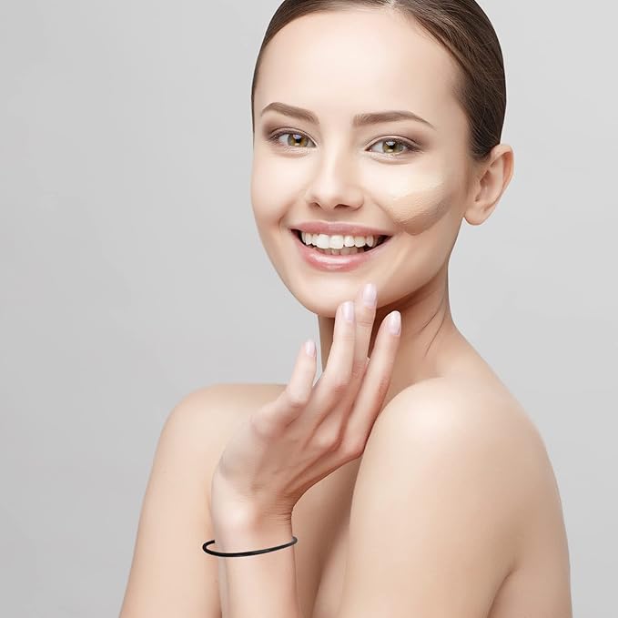 LIFKOME 10 Pcs Gummy Silicone Jelly Bracelets Neon Rubber Bracelets Stretchable Jelly Bands Retro Bracelets Bands for 80s Party Favors for Kids Black