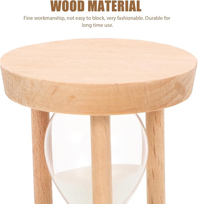 Home Decor Hourglass Sand Timer 5 Minute Kitchen Sand Clock Decorative Sandglass for Restaurant Classroom Home Office Games Office Decor