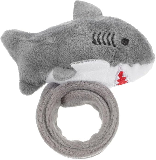 Abaodam Shark Slap Bracelet Animal Slap Bracelet Plush Stuffed Animal Hugger Snap Wrist Band Toy for Kids Birthday Party