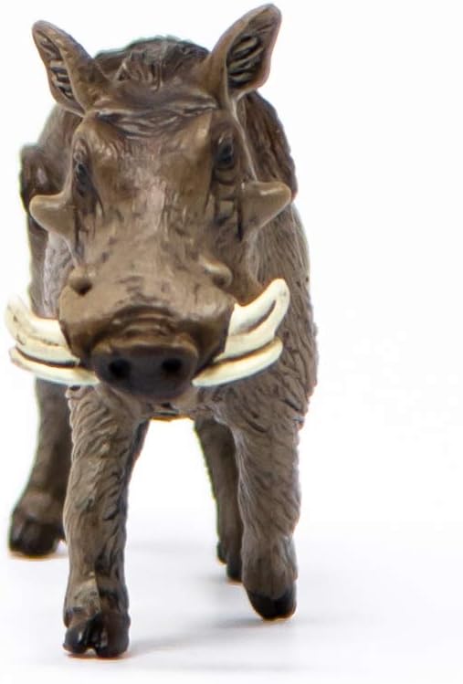Schleich Wild Life, Animal Figurine, Animal Toys for Boys and Girls 3-8 years old, Warthog, Ages 3+