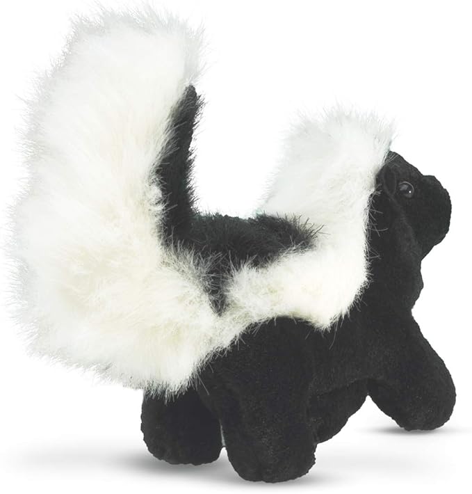 Folkmanis Mini Skunk Finger Puppet, Multi-Colored (2647)