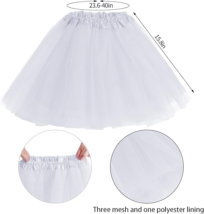 Kids 6 in 1 Costume Accessories 1970s 1980s Fancy Outfits and Dress for Cosplay Party Theme Party for Girl