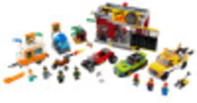 LEGO City Toy Car Garage 60258, Cool Building Set for Kids (897 Pieces)