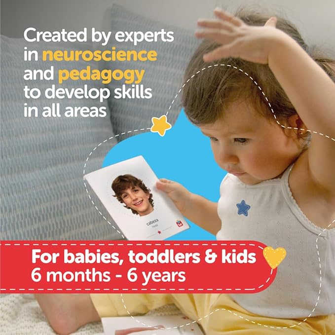 Tool-be Bilingual Animal Flash Cards, 3 Pack with 54 Real Photos of Farm, Aquatic, and Wild Animals, Spanish-English Educational Toys, Sight Words Flash Cards, Ages 6 Months to 6 Years