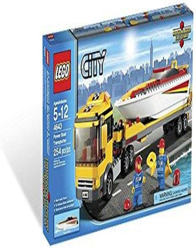 LEGO City Power Boat Transporter 4643