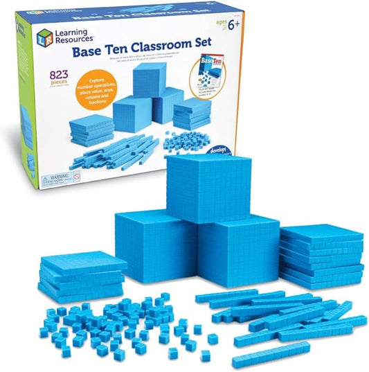 Learning Resources Plastic Base Ten Class Set