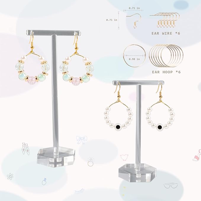 Clay Beads 8500 Pcs 2 Boxes Bracelet Making Kit - 24 Colors Polymer Clay Beads for Bracelet Making Set - Heishi Disc Beads for Jewelry Making kit with Charms and Gift Pack for Girls