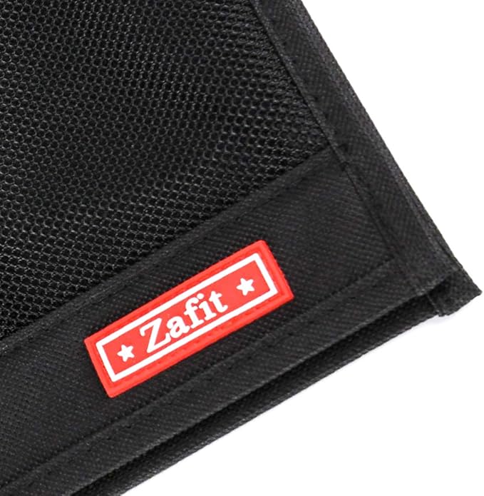 Bedside Storage Organizer - Table Cabinet Organizer Caddy for Remotes, Phone, Glasses (Classic 4 Pockets - Black)