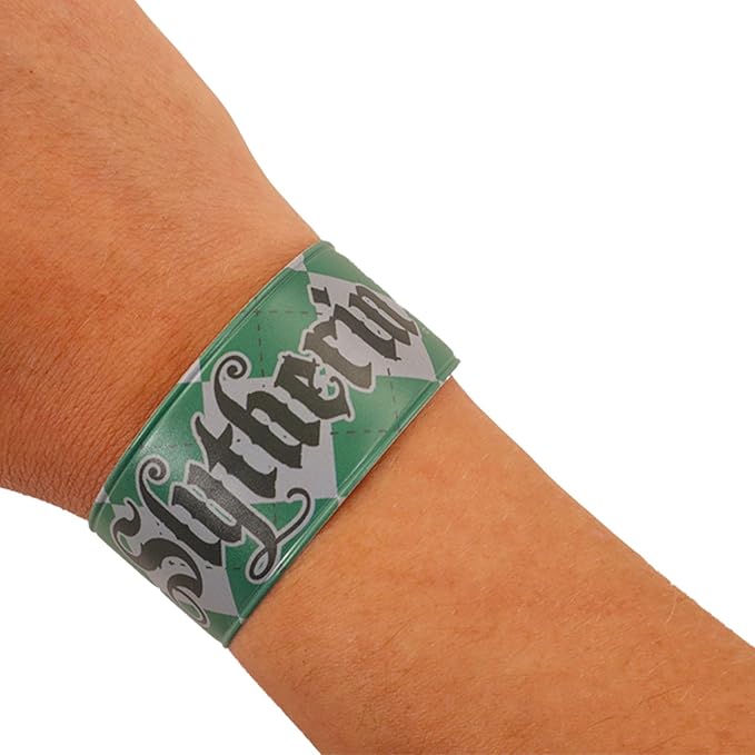 Harry Potter Slap Bracelet Party Favors Set - Bundle with 12 Harry Potter Slap Bracelets for Kids Plus Stickers, More | Harry Potter Birthday Party Supplies