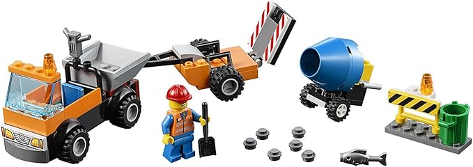LEGO Juniors/4+ Road Repair Truck 10750 Building Kit (73 Piece)