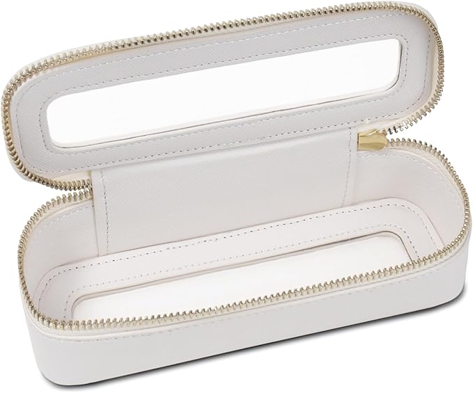 FFpaw Travel Clear Makeup Bag Set, TSA Approved Cosmetic Bag Case with Zipper Portable Makeup Pouch Toiletry Bag Women Traveling Cosmetic Organizer Storage Bag Car Organizer Car Essentials for Women