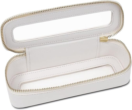 FFpaw Travel Clear Makeup Bag Set, TSA Approved Cosmetic Bag Case with Zipper Portable Makeup Pouch Toiletry Bag Women Traveling Cosmetic Organizer Storage Bag Car Organizer Car Essentials for Women