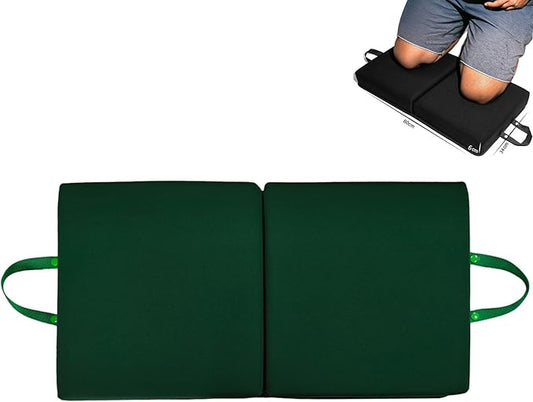 Kneeler Pad,Gardening Knee Pads, Garden Knee Support Board,Kneeling Pad for Gardening, Exercise, Cleaning, & Mechanic Work,Extra Thick Memory Foam Kneeling Pad for Bathing Yoga (Green)