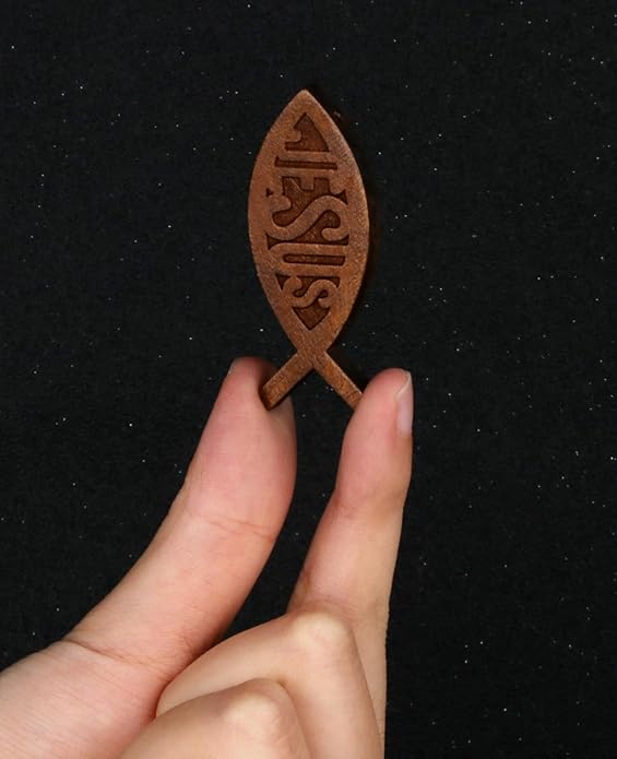 COTTVOTT Wooden Christian Jesus Cross/Orthodox Crucifix Charms Pendants for Rosary Necklace, DIY Jewelry Making Accessories Parts