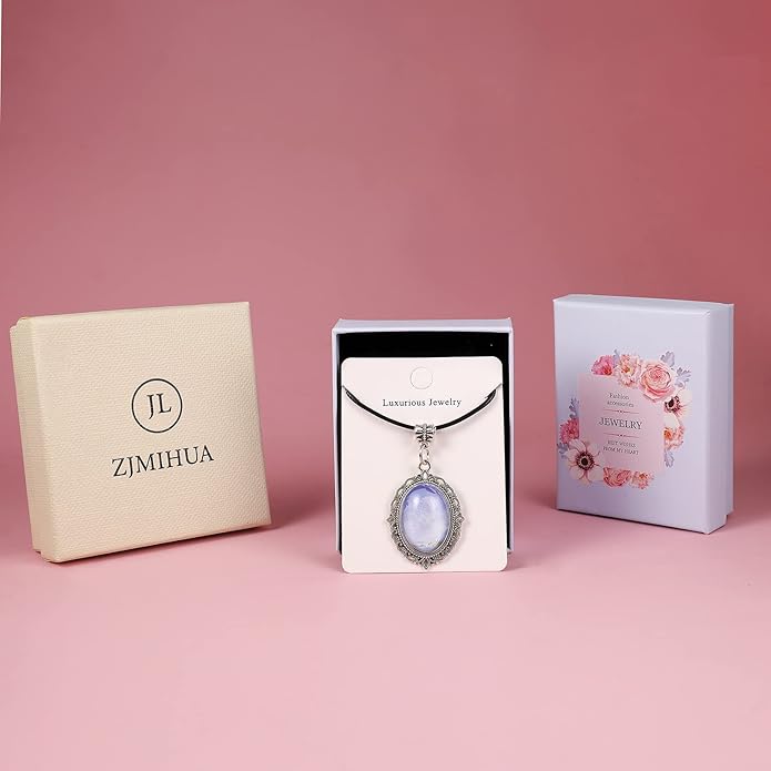 Bezel Pendant Trays Gold and Sliver, Rhinestone Bezel Pendants Trays for DIY Jewelry Craft Making, Picture Necklace Pendant Trays with Clear Glass Cabochons and Chains