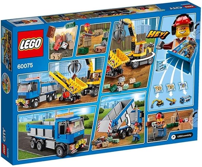 LEGO City Demolition 60075 Excavator and Truck