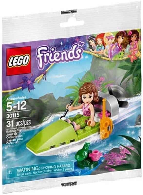 LEGO, Friends, Jungle Air Boat with Olivia Bagged (30115)