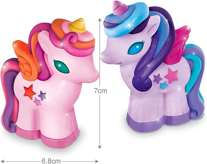 4M | STEAM Powered Kids | Rainbow Unicorns | Giant Unicorn Themed Arts and Crafts and STEM Projects Kit | Kids Ages 5+, Pink