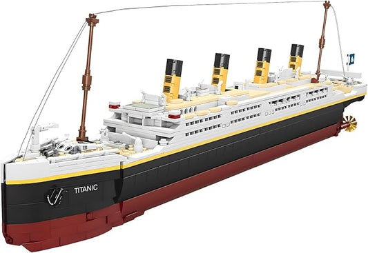 Titanic Building Blocks Set, 2022 Pieces Big Ship Bricks Building Set, Ideal Gift for Adults and Kids