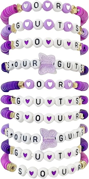 Handmade Stretch Friendship Bracelets for Teen Girls Singer Inspired Merch Outfits Decoration Girls Birthday Gifts Clay Beaded Friendship Bracelets Bulk for Music Fans