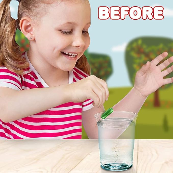 ArtCreativity Magic Growing Animal Capsules, Grow in Water, 2 Packs with 12 Expanding Animal Capsules Each, Cute Color Variety, Kids’ Birthday Party Favors, Contest Prize or Gift Idea