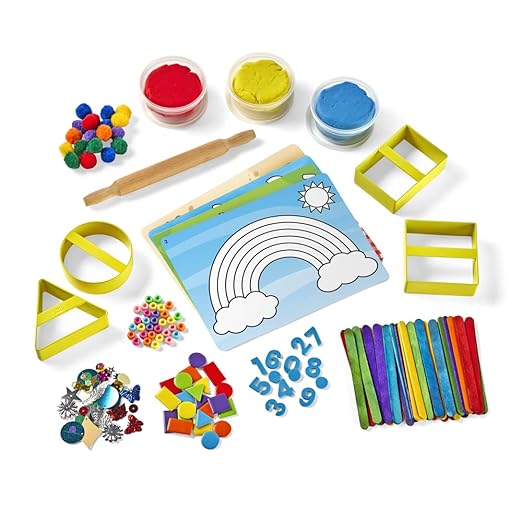 hand2mind Counting and Sorting Sensory Activity Kit, Loose Parts Play Materials for Kids, Sensory Box, Montessori Sensory Bin with Lid, Fine Motor Toys, Play Therapy Toys, Arts and Crafts Kits
