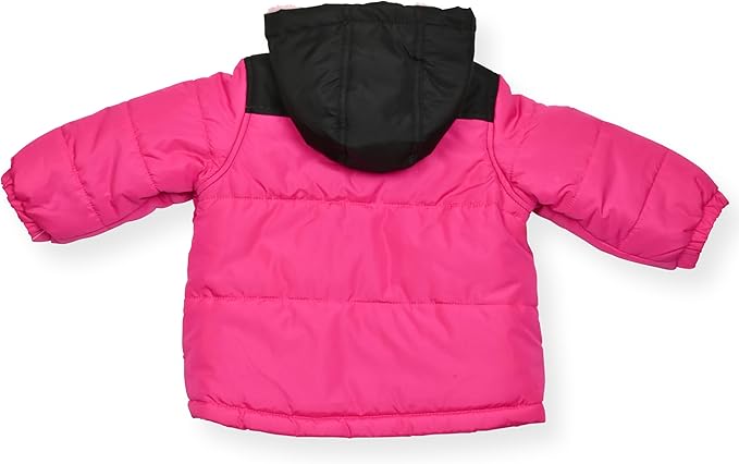 Arctic Quest Little Girls Bib Snow Pants and Ski Jacket Water-Resistant Snowsuit For Kids Winter Jacket For Girls