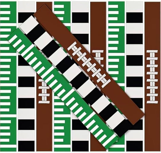 Fun Express Football Slap Bracelets - 12 Pieces - Sports Big Game Party Favors