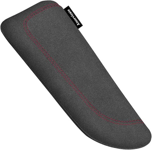 Italian Alcantara Style Fur Car Elbow Rest Pad - Universal Armrest & Knee Cushion - Thigh Support Comfort Pillow