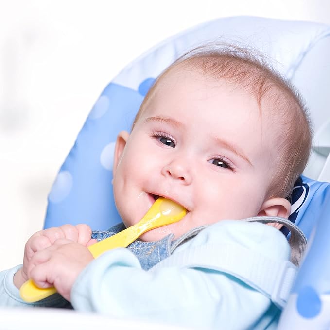 Plastic Toddler Spoons - Set of 16 Kids Spoons BPA Free/Dishwasher Safe Toddler Utensils Set Brightly Colored Kid Spoons Flatware Set Great for Kids and Toddlers Spoon