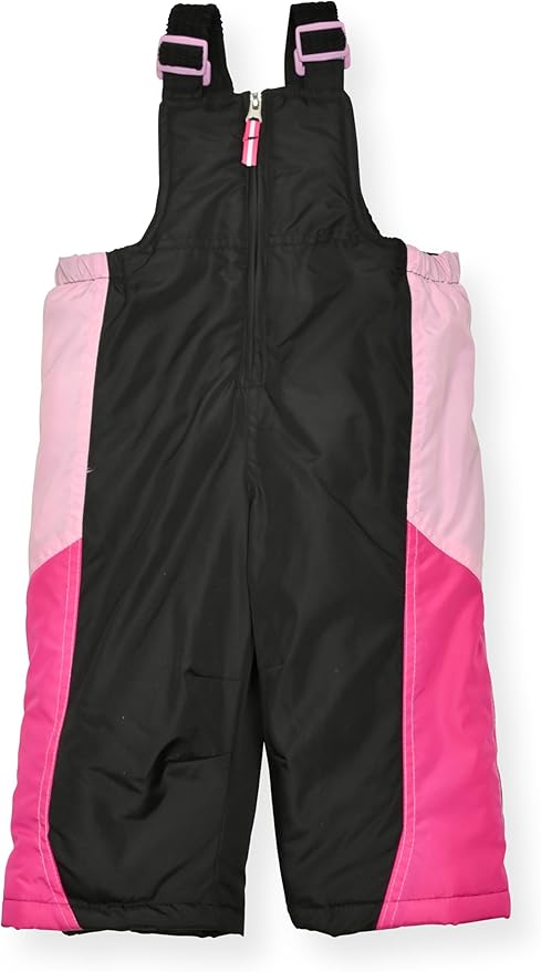 Arctic Quest Little Girls Bib Snow Pants and Ski Jacket Water-Resistant Snowsuit For Kids Winter Jacket For Girls