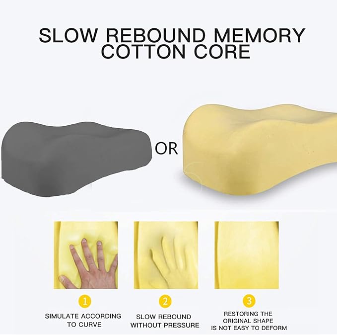 Car Armrest Cushion,EGBANG Auto Center Console Armrest Pillow, Memory Foam Car Armrest Console with Phone Holder Storage Pockets Universal Fit for Most Car (Black)