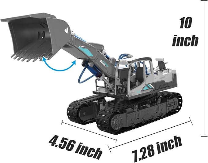 STEM Building Block Assembly Toy Set for Kids - Hydraulic Bulldozer Science Experiment Small Toys with Powerful Learning Experience Best Gift Toys for Boys Girls Age 8-12