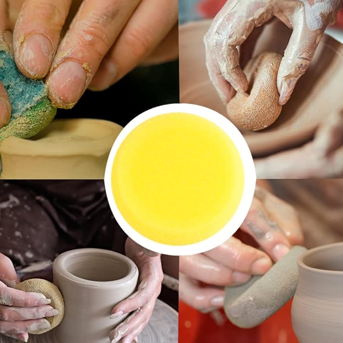 Clay Tools for Pottery Ceramic Sculpting, Yagugu 25Pcs Basic Wood Ceramics Carving Polymer Clay Tool Supplies kit Accessories for Kids, Adults and Artists Modeling Shaping Building for Art&Craft