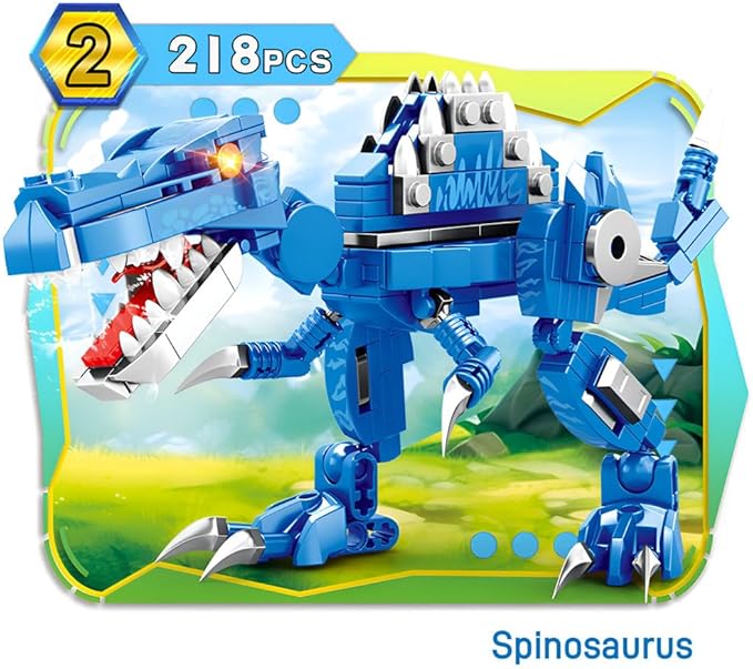 Dinosaur Toys for Kids 7 8 9 10 12 Years Old, Dinosaurs Building Set Gifts for boy and Girl Birthday Valentine's Day