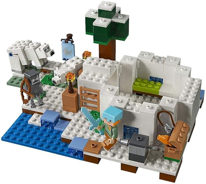 LEGO Minecraft The Polar Igloo 21142 Building Kit (278 Pieces)