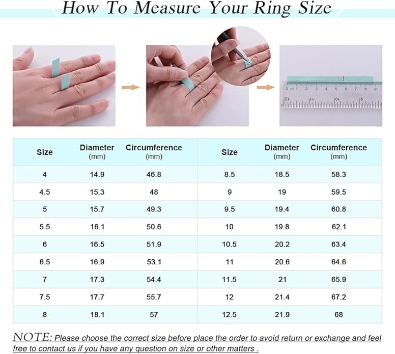 JewelryPalace Love Heart Genuine Black Spinel Rings for Her, 14K White Gold 925 Sterling Silver Promise Ring for Women, Natural Gemstone jewelry Sets Rings