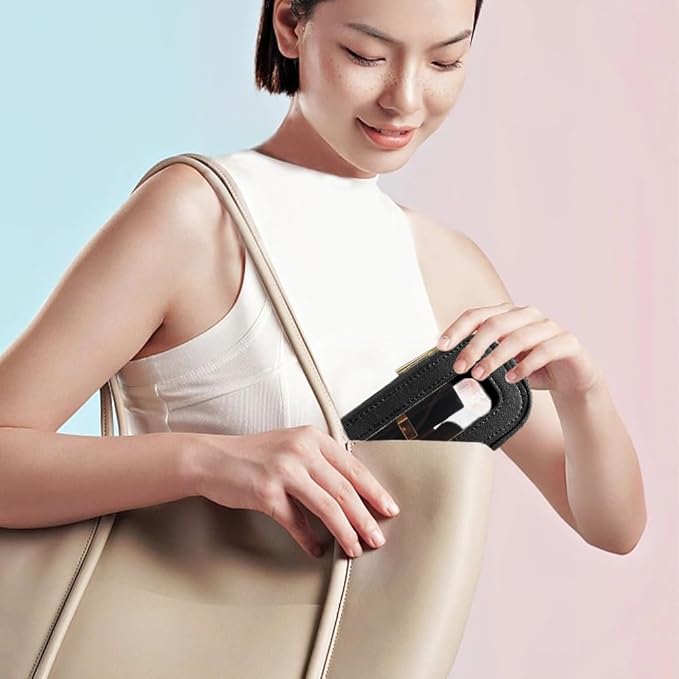 FFpaw Travel Clear Makeup Bag Set, TSA Approved Cosmetic Bag Case with Zipper Portable Makeup Pouch Toiletry Bag Women Traveling Cosmetic Organizer Storage Bag Car Organizer Car Essentials for Women