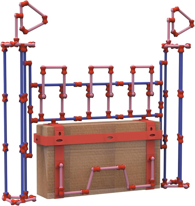 Oddy 179 Piece Construction Building Kit - Eco-Friendly STEM Toy Set for Kids 6+