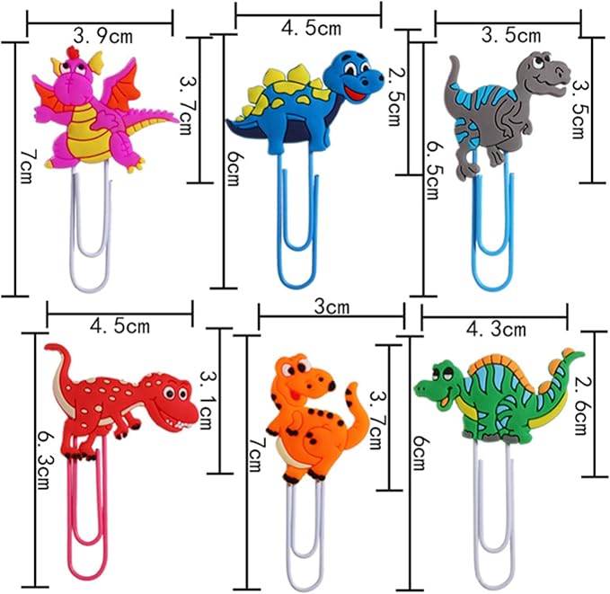 24pcs Cartonn Dragon Dinosaur Theme Slap Bracelets silicone Wristbands Keychain Ring and Bookmarks Party Favors