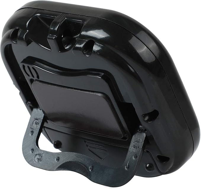 2 Pack Digital Kitchen Timer Big LCD Screen Loud Alarm Strong Magnetic Back and Stand Minute Seconds Count Up Countdown and Simple Operation for Homework Game Exercise Kids Cooking Timers (Black+Red)