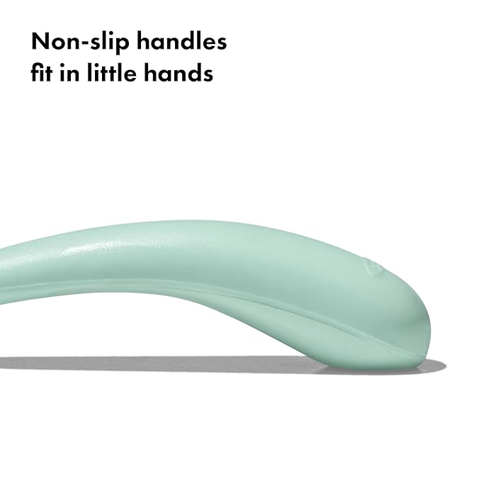 OXO Tot On-The-Go Fork and Spoon Set - Opal