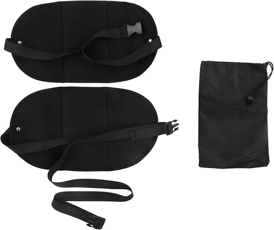 Travel Airplane Foot Pedal Hammock, Portable Foot Hammock Under Desk, Adjustable Shoulder Strap with Storage Bag, Lightweight Oxford Cloth Footrest for Office Chair and Long Flight