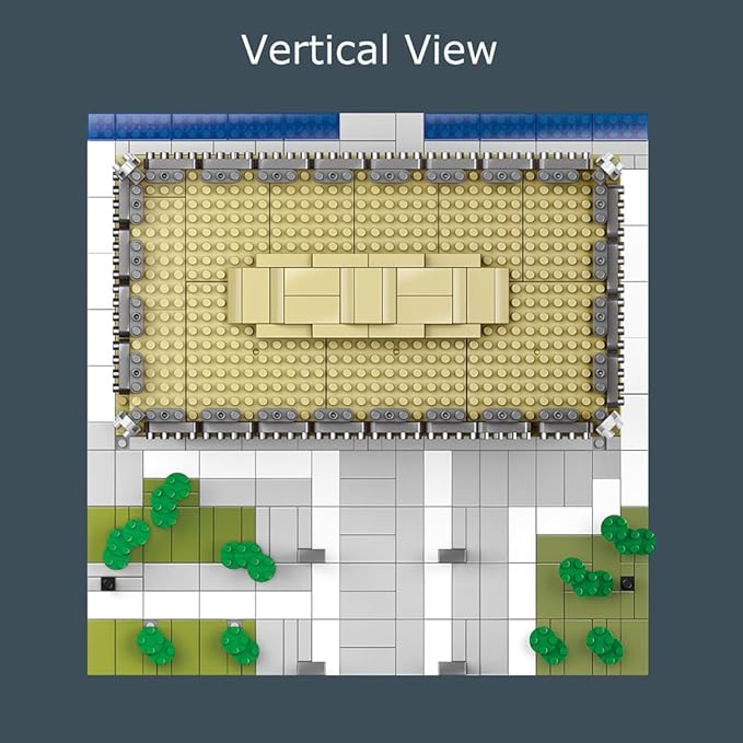 Arc De Triomphe Paris France Building Blocks Set (2020Pcs) Famous World Architecture Educational Toys Micro Bricks for Kids Adults