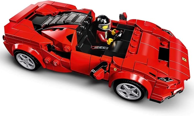 LEGO Speed Champions 76895 Ferrari F8 Tributo Toy Cars for Kids, Building Kit Featuring Minifigure (275 Pieces)