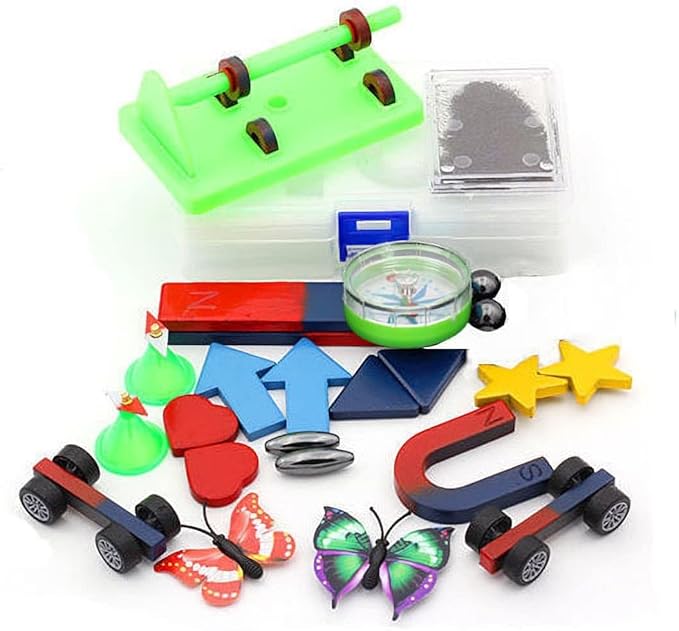 Labs Junior Physics Science Magnet Kit for Education Experiment Tool Magnets Toys Set for Kids School Classroom