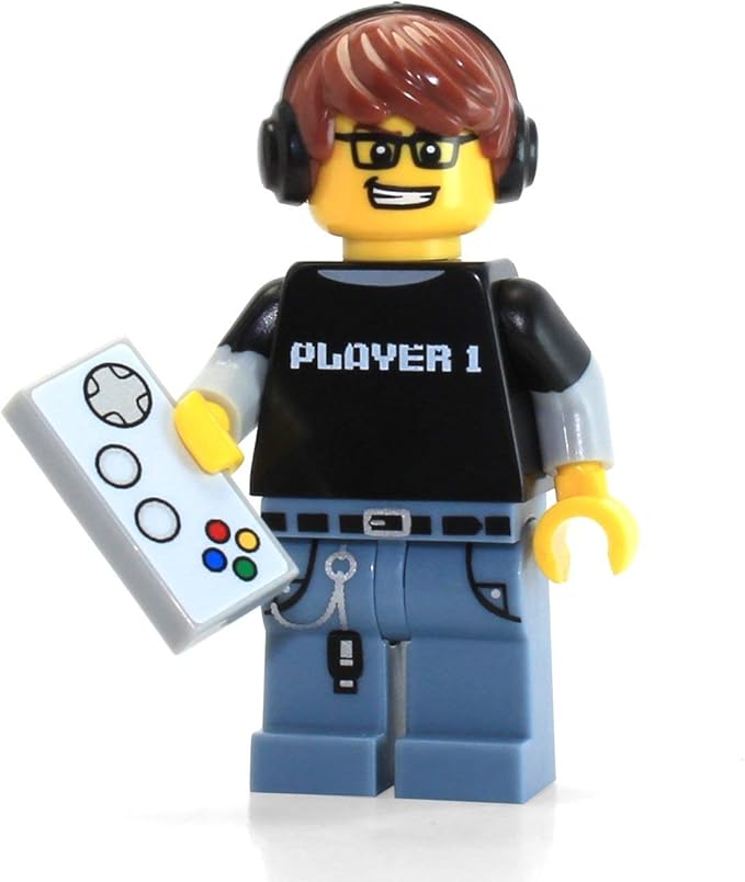 LEGO Series 12 Collectible Minifigure 71007 - Video Game Guy Gamer